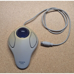 Vtg Kensington Orbit HTB-134 Trackball Beige for Apple ADB 4-Pin Mini-DIN *PARTS